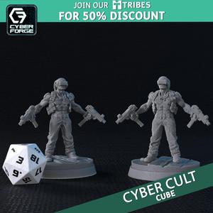 Cyber Cult - Cube - Additional Miniatures