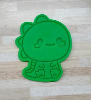 CUTE DINO 2 COOKIE CUTTER / STAMP