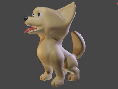 Chibi Dog Puppy (not) Kintamani Super Deformed