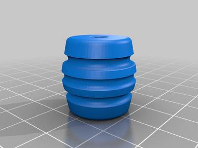 Roomba front gear anti bump