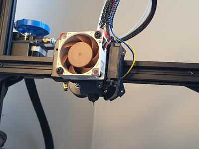 Hotend fan duct upgrade - Ender 3 V2