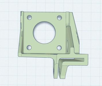 CR-10 V2 Direct Drive adapter for Creality OEM extruder