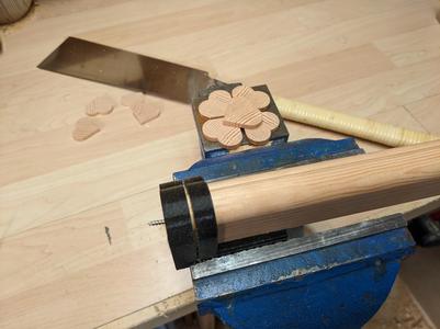 Sawing guide for "Heart wood profile"