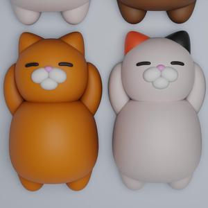 Cute Cat Desk Ornament