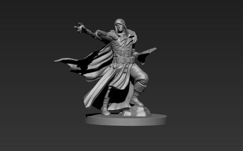 Humand Wizard Miniature