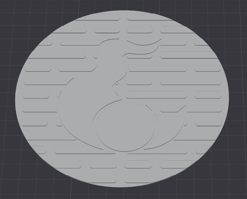 God of Change Industrial topper for 130mm base