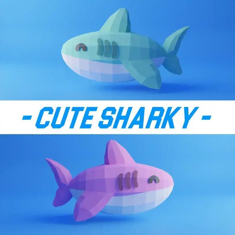 Cute fatty shark