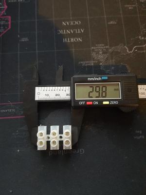 terminal strip housing with option ground [untested]