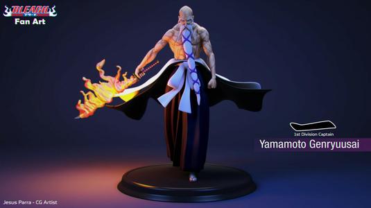 Yamamoto Genryuusai- Bleach Fan Art