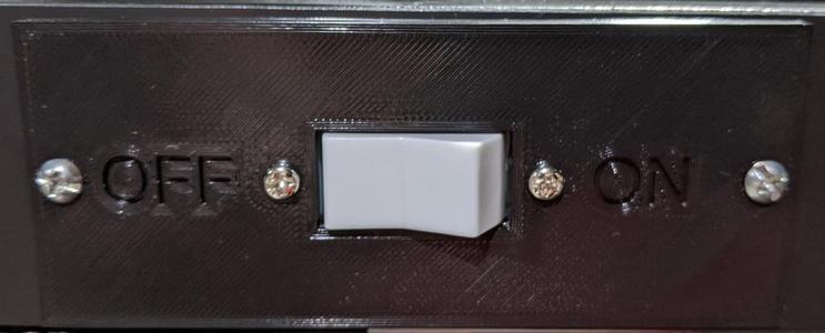 Rocker Switch Mounting Block