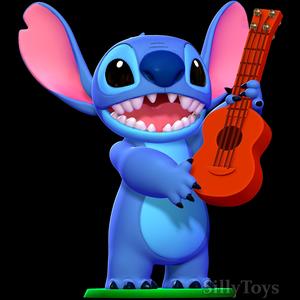 Stitch with a guitar - Lilo and Stitch