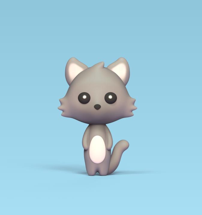 Standing Cat