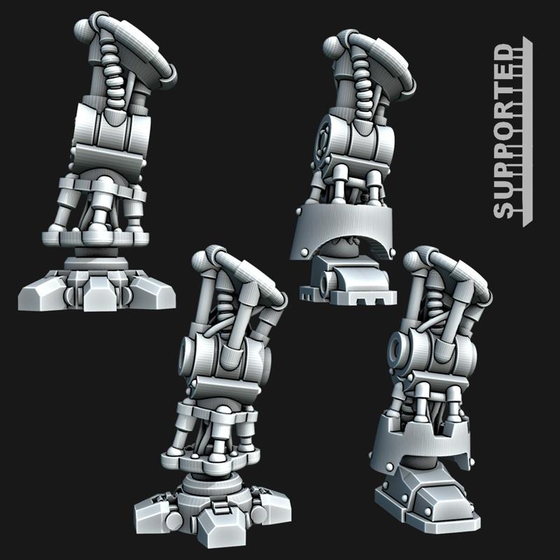 Posable Termie Mechanical Legs