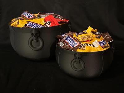 Spooky Halloween Candy Cauldron - 3 Sizes  