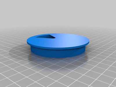 Clip and cap for "3D4U Coffee Clip Large"