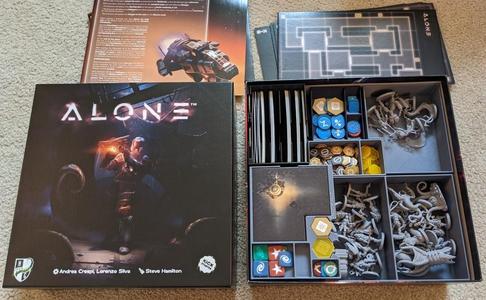 Alone Board Game Insert (Complete)