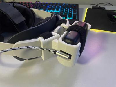 Quest 2 Elite Strap Battery Pack Mount