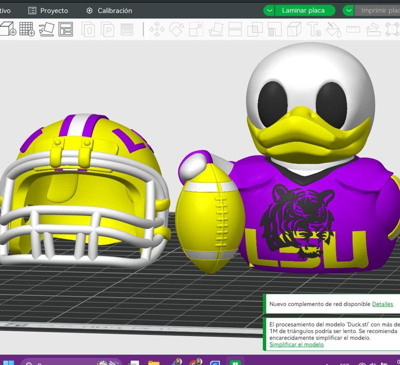 Rubber duck-SEC- LSU Tigers (Louisiana State University)