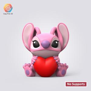 Valentine Angel (Easy print no support)