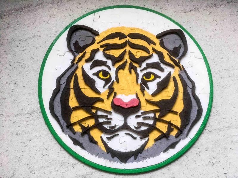 Tiger 3D Puzzle