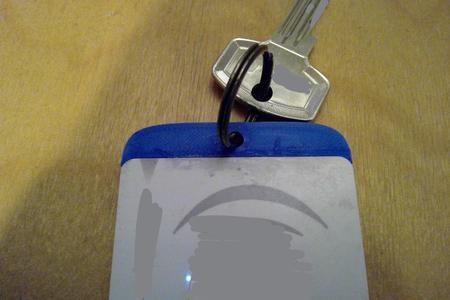 Card holder, keycard keychain adapter
