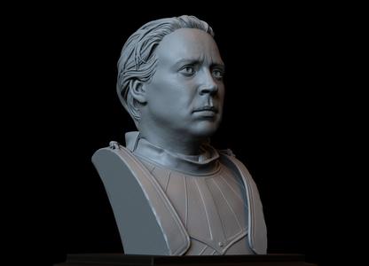Brienne of Tarth from Game of Thrones, portrait, Bust, 200mm