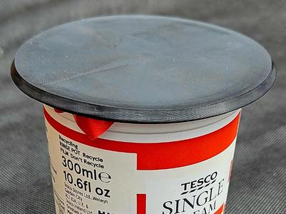 TPU Cream/ Yogurt Pot Lid