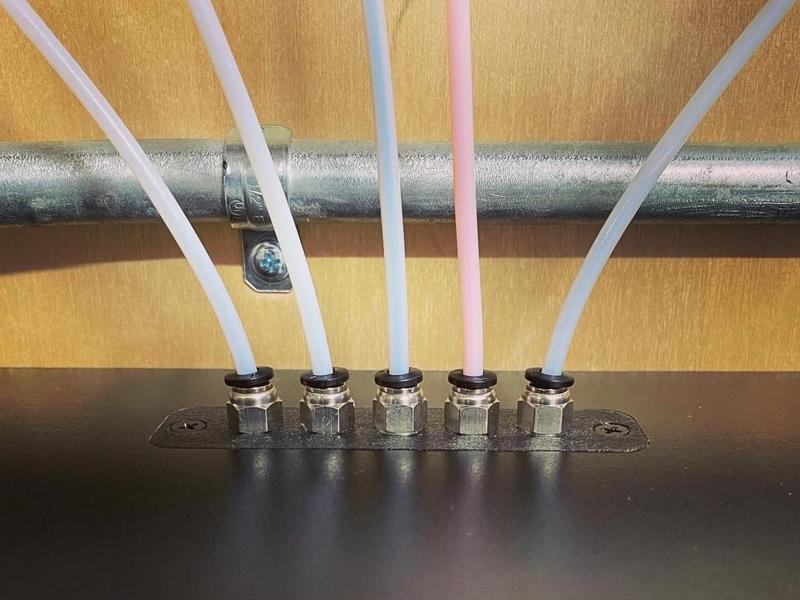 Bowden Tube Multi Filament Manifold