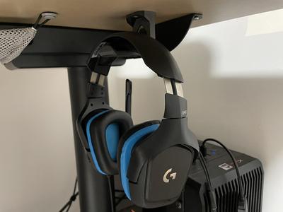 Under the desk Gaming Headset Hanger
