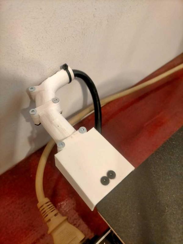 Ender 3 S1 Protector cable trasero