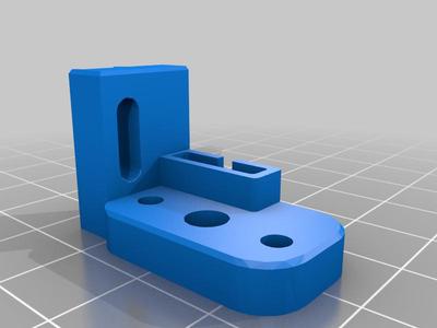 BLtouch Standard mount to fit 5020 fans for Hero Me gen3/4 base