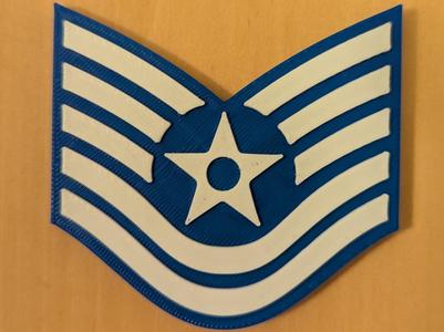 Air Force Technical Sergeant E6 Rank