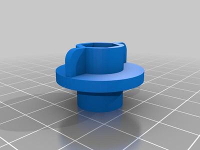 Support écrou M6 pour fixation réservoir de WC sur cuvette