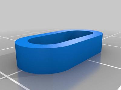 Customizable LEGO compatible plate with rounded edges