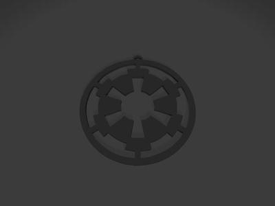 Star Wars Imperial Logo Christmas Ornament