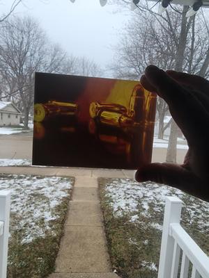 Lithopane Bullet for Bambu Lightboard