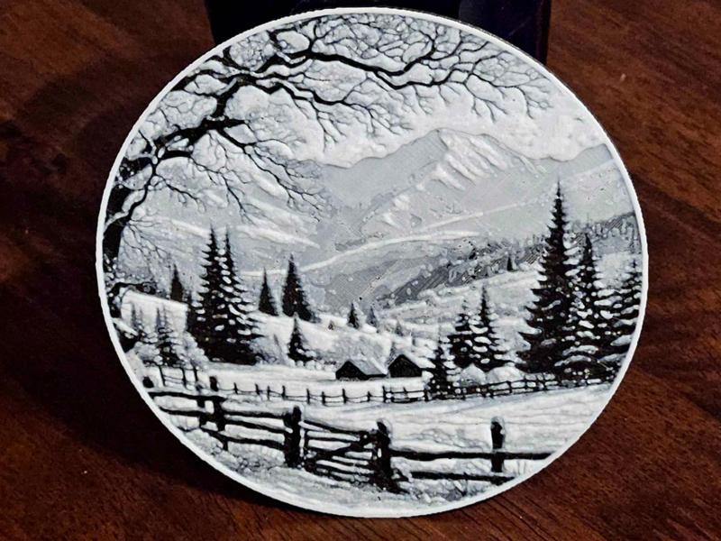 Winter Landscape - Coaster