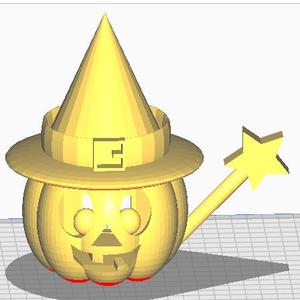 pumpkin witch friend