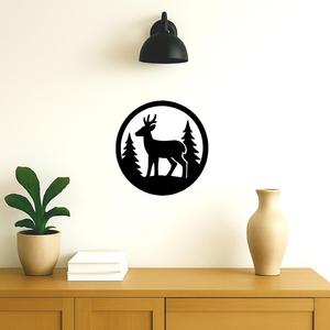 Deer wall decoration