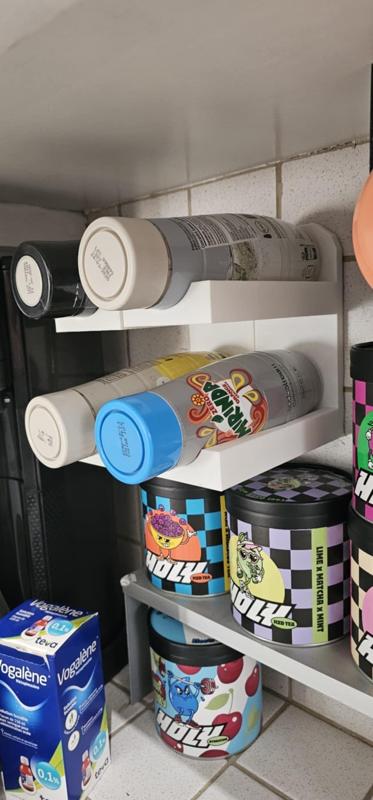 Soda stream syrup holder