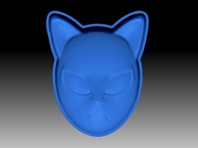 KITSUNE FOX BATH BOMB MOLD