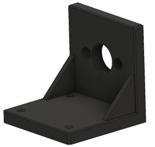 Battery main switch mounting bracket