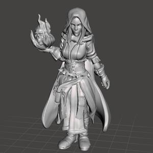 Serana Silvergaze [Female Human Witch]