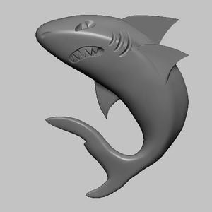 shark, shark STL file