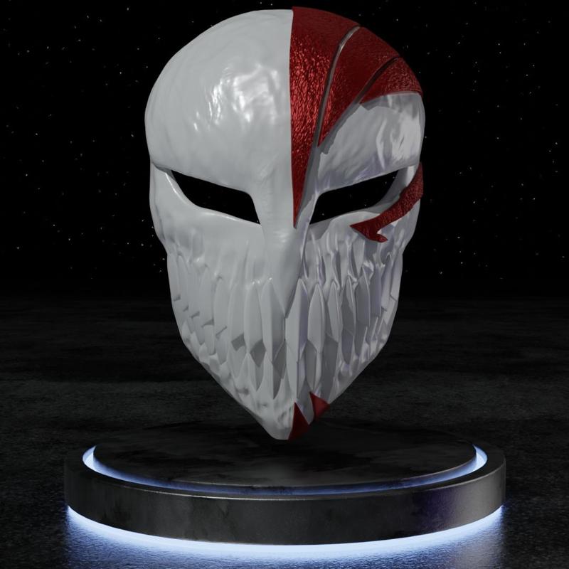 Ichigo Hollow mask. Visored mask
