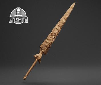 Lorian's Greatsword Dark Souls 3 Life Size Prop STL