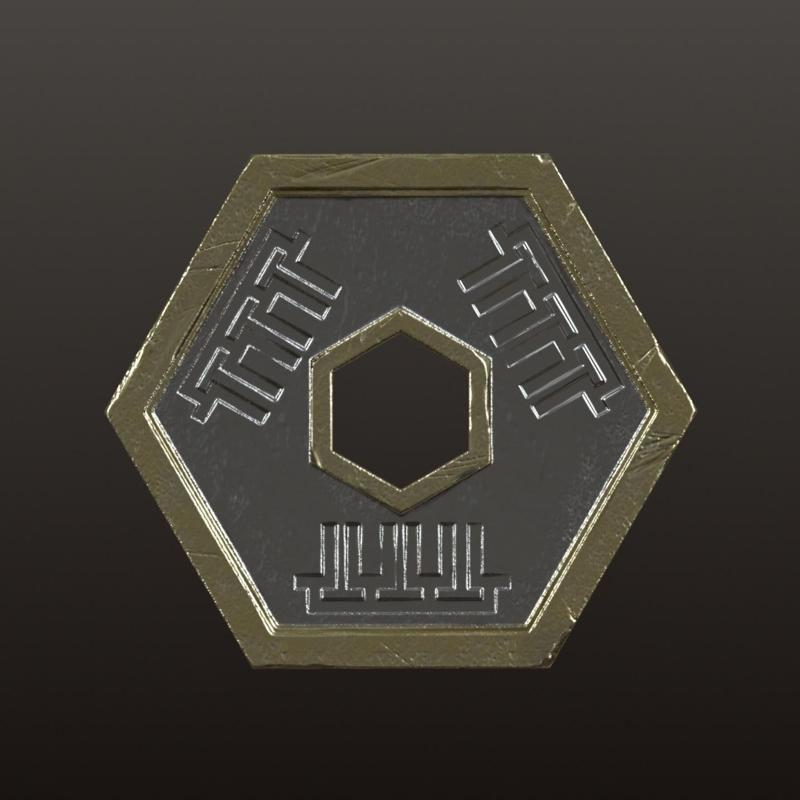 Duergar Iron Coin — Underdark Coin Series