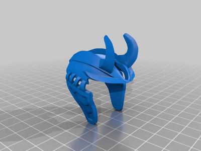 (DEFUNCT) Toa Tuyet Empire crown (for Kanohi Ekore)