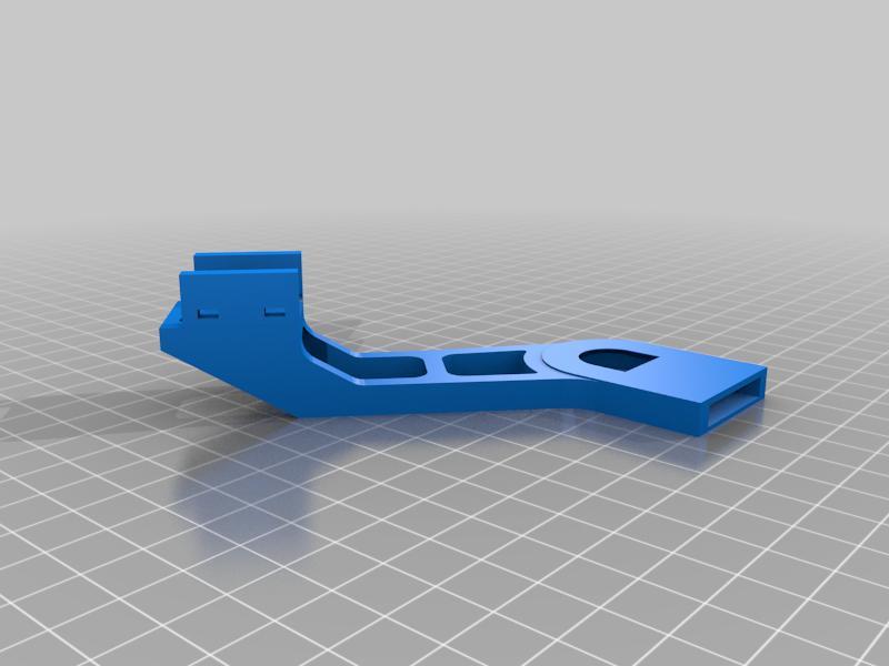 Sidewinder X1 v4 AC Bed Strain Relief (Reenforced Cable Guides)