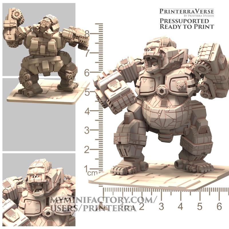 037 TECHNOPUNK Mecha Goribot Monster